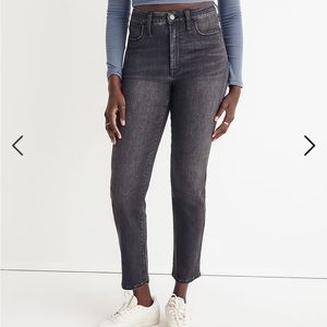 NWT Madewell Curvy High Rise Slim Straight 31 Petite